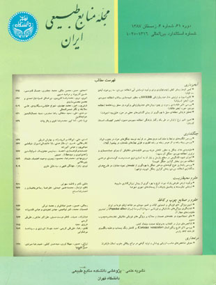 منابع طبیعی ایران